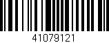 Código de barras (EAN, GTIN, SKU, ISBN): '41079121'