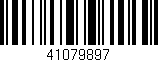Código de barras (EAN, GTIN, SKU, ISBN): '41079897'