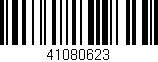Código de barras (EAN, GTIN, SKU, ISBN): '41080623'