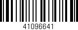Código de barras (EAN, GTIN, SKU, ISBN): '41096641'