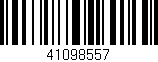 Código de barras (EAN, GTIN, SKU, ISBN): '41098557'