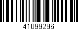 Código de barras (EAN, GTIN, SKU, ISBN): '41099296'