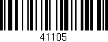 Código de barras (EAN, GTIN, SKU, ISBN): '41105'