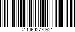 Código de barras (EAN, GTIN, SKU, ISBN): '4110603770531'