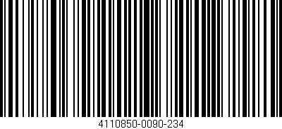 Código de barras (EAN, GTIN, SKU, ISBN): '4110850-0090-234'