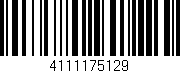 Código de barras (EAN, GTIN, SKU, ISBN): '4111175129'