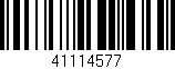 Código de barras (EAN, GTIN, SKU, ISBN): '41114577'