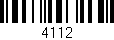 Código de barras (EAN, GTIN, SKU, ISBN): '4112'