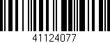 Código de barras (EAN, GTIN, SKU, ISBN): '41124077'