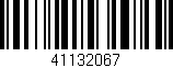 Código de barras (EAN, GTIN, SKU, ISBN): '41132067'