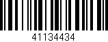 Código de barras (EAN, GTIN, SKU, ISBN): '41134434'