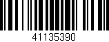 Código de barras (EAN, GTIN, SKU, ISBN): '41135390'