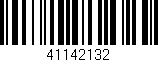 Código de barras (EAN, GTIN, SKU, ISBN): '41142132'