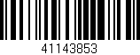 Código de barras (EAN, GTIN, SKU, ISBN): '41143853'