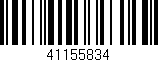Código de barras (EAN, GTIN, SKU, ISBN): '41155834'