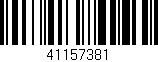 Código de barras (EAN, GTIN, SKU, ISBN): '41157381'