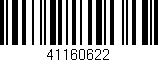 Código de barras (EAN, GTIN, SKU, ISBN): '41160622'