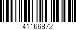 Código de barras (EAN, GTIN, SKU, ISBN): '41166872'