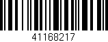 Código de barras (EAN, GTIN, SKU, ISBN): '41168217'
