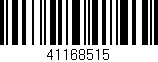 Código de barras (EAN, GTIN, SKU, ISBN): '41168515'