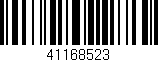 Código de barras (EAN, GTIN, SKU, ISBN): '41168523'