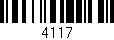 Código de barras (EAN, GTIN, SKU, ISBN): '4117'
