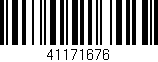 Código de barras (EAN, GTIN, SKU, ISBN): '41171676'