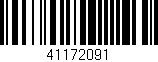 Código de barras (EAN, GTIN, SKU, ISBN): '41172091'