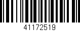 Código de barras (EAN, GTIN, SKU, ISBN): '41172519'