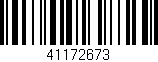 Código de barras (EAN, GTIN, SKU, ISBN): '41172673'