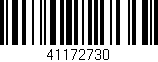 Código de barras (EAN, GTIN, SKU, ISBN): '41172730'