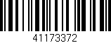 Código de barras (EAN, GTIN, SKU, ISBN): '41173372'