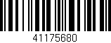 Código de barras (EAN, GTIN, SKU, ISBN): '41175680'
