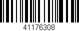 Código de barras (EAN, GTIN, SKU, ISBN): '41176308'