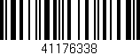 Código de barras (EAN, GTIN, SKU, ISBN): '41176338'