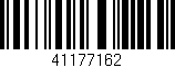 Código de barras (EAN, GTIN, SKU, ISBN): '41177162'