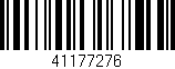 Código de barras (EAN, GTIN, SKU, ISBN): '41177276'