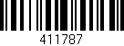 Código de barras (EAN, GTIN, SKU, ISBN): '411787'