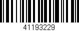 Código de barras (EAN, GTIN, SKU, ISBN): '41193229'