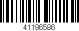 Código de barras (EAN, GTIN, SKU, ISBN): '41196586'