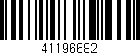 Código de barras (EAN, GTIN, SKU, ISBN): '41196682'