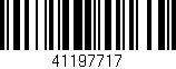 Código de barras (EAN, GTIN, SKU, ISBN): '41197717'