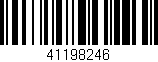 Código de barras (EAN, GTIN, SKU, ISBN): '41198246'
