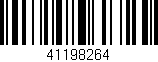 Código de barras (EAN, GTIN, SKU, ISBN): '41198264'