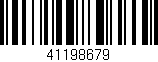 Código de barras (EAN, GTIN, SKU, ISBN): '41198679'