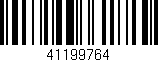 Código de barras (EAN, GTIN, SKU, ISBN): '41199764'
