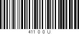 Código de barras (EAN, GTIN, SKU, ISBN): '411_0_0_U'