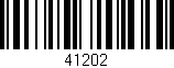 Código de barras (EAN, GTIN, SKU, ISBN): '41202'