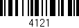 Código de barras (EAN, GTIN, SKU, ISBN): '4121'