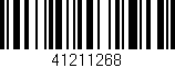 Código de barras (EAN, GTIN, SKU, ISBN): '41211268'